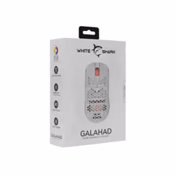 White Shark GALAHAD White souris Ambidextre USB Type-A Optique 7200 DPI - Vue supplémentaire 7