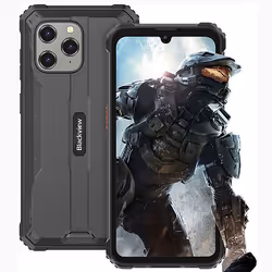 Blackview BV5300 Téléphone Portable Incassable 4G 6.1 7Go+32Go 5MP+13MP 5180mAh NFC/Face ID/GPS/Dual SIM - Gris