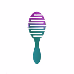 Wet Brush Pro Flex Dry Ombre Adulte Brosse à cheveux rectangulaire Violet, Bleu 1 pièce(s)