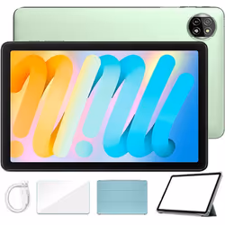Blackview Tab 20 Wifi Tablette Tactile Google Gemini AI 2.0 10.1 Android 15 2.4G+5G Wifi 12 Go+64 Go-SD 2 To 6600mAh - Vert