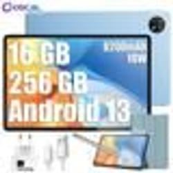 Tablette Tactile - Oscal - Pad 16 - Android 13 - 1051 - 256Go + 1To SD - 5G - Bleu