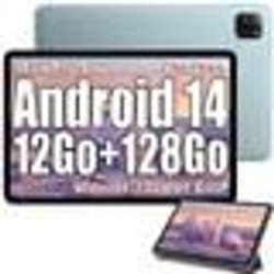 Oscal Pad 70 WiFi Tablette Tactile 10.1 HD+ IPS Android 14 2.4G+5G WiFi 6 RAM 12 Go ROM 128 Go-SD 1 To 8MP+13MP 6580mAh - Bleu