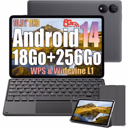 Tablette Tactile - Oscal - Pad 80 - 10.51 FHD - Android 14 - 256 Go - 8200mAh