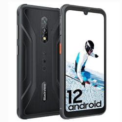 Blackview BV5200 Téléphone Portable Incassable 61 13MP+5MP 4Go+32Go Smartphone Étanche IP68 Android 12 Dual SIM 5180mAh NFC -