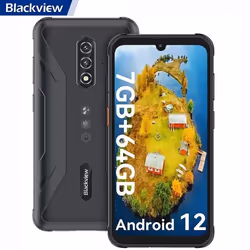 Blackview BV5200 Pro Téléphone Portable Incassable 6.1 Android 12 7Go+64Go 13MP+8MP 5180mAh Dual SIM Face ID 3 Slots NFC - No ...