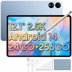 Oscal ELITE1 Tablette Tactile 12.1 2.5K 600Nits Android 14 RAM 24Go ROM 256Go-SD 1To 8800mAh(33W) Mode PC WPS Stylet Gratuit ...