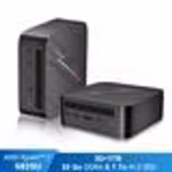 Mini PC Blackview MP100 AMD Ryzen™ 7 5825U 4.5GHz Max 32 Go 1 To-SSD 2To Windows 11 Pro Wifi 6 4K UHD Display NETFLIX - Gris