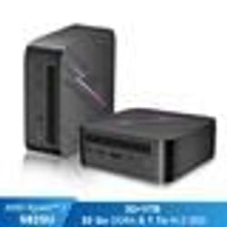Mini PC Blackview MP100 AMD Ryzen™ 7 5825U 4.5GHz Max 32 Go 1 To-SSD 2To Windows 11 Pro Wifi 6 4K UHD Display NETFLIX - Gris