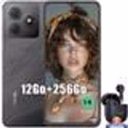 Oscal FLAT 1C Téléphone Portable pas cher 65 pouces 4Go+32Go 4700mAh Android 13 Noir avec Blackview Airbuds 8