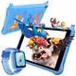 BLACKVIEW Tab 50 Kids Tablette Enfant 8 HD 6Go+64Go-SD 1To 5580mAh Android 13 Wifi Contrôle Parental Avec Montre Enfants Z10 ...