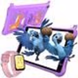 BLACKVIEW Tab 50 Kids Tablette Enfant 8 HD 6Go+64Go-SD 1To 5580mAh Android 13 Wifi Contrôle Parental Avec Montre Enfants Z10 ...