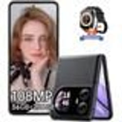Blackview HERO 10 Smartphone Pliable à Double écran 6.9 (12+24)Go+256Go108MP+32MP4000mAhNFC Noir avec Montre Connectée R30 Pro