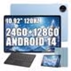 Oscal Pad 90 Tablette Tactile 1092 Android 14 RAM 24Go ROM 128Go/SD 2To 7700mAh 13MP+8MP Dual SIM WiFi 5 Bleu Avec Clavier K1