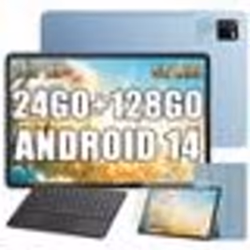 Blackview Tab 60 Pro Tablette Tactile 10.1 HD+ IPS Android 1424Go+128Go/SD 1 To5100mAh(10W) Wifi 5 Bleu Avec Clavier K1