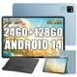 Blackview Tab 60 Pro Tablette Tactile 10.1 HD+ IPS Android 1424Go+128Go/SD 1 To5100mAh(10W) Wifi 5 Bleu Avec Clavier K1