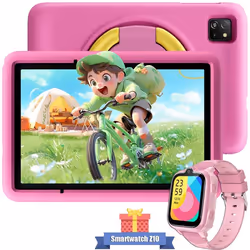 Tablette Tactile Enfants Blackview Tab 60 Pro Kids 10.1 RAM 12Go ROM 128Go-SD 2ToAndroid 15 7700 mAh WiFi6 Avec Montre Z10 Bl ...