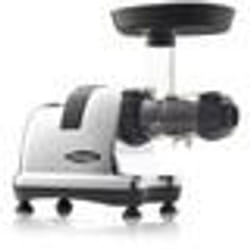 Extracteur de jus Omega J8228C - Chromé - Centrifugeuse - 200 Watt - 5.6 kg - 36.8 cm - 16.5 cm - 39.4 cm