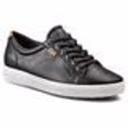 Basket Ecco - 430004-01001 - Homme Soft 7 M Black Droid Baskets Basse