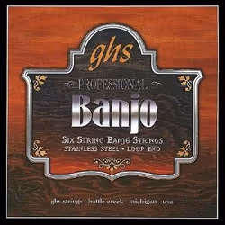 GHS PF120, Banjo, Acier inoxydable, 6 pièce(s)
