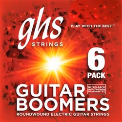 GHS GBM-5, Guitare, Acier, Electrique, 6 pièce(s)