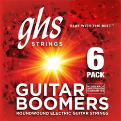 GHS GBM-5 corde d'instrument de musique Electrique 6 pièce(s) Acier Guitare