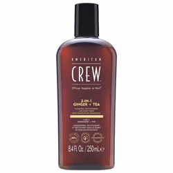 American Crew American Crew 3-en-1 Gingembrethé Shampooing Après Shampooing & Gel Douche Pour Cheveux et Corps (250Ml) Revita ...