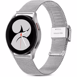 Bracelet métal - Issinlky - Compatible Samsung Galaxy Watch 4 - Acier inoxydable - 20mm - Divers modèles