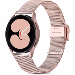 Bracelet métal - GENERIC - Samsung Galaxy Watch 4 - Acier inoxydable - 40mm/44mm - Fermoir déployant