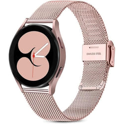 Bracelet métal - GENERIC - Samsung Galaxy Watch 4 - Acier inoxydable - 40mm/44mm - Fermoir déployant