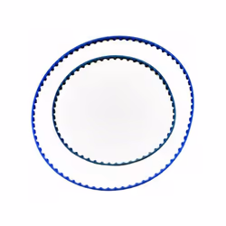 Kit de 2 courroies petite et grande Compatible avec le robot nettoyeur POLARIS 380 Couleur : Bleu