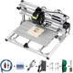 Graveur Laser CNC 3018 - VEVOR - 500mV - Zone de Travail 300 x 180 x 45 mm - Machine de Gravure et Découpe pour Bois Acrylique