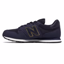 New Balance 500 Classic Chaussure d'athlétisme Femelle 37 Or, Marine