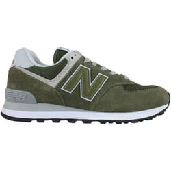 Baskets - NEW BALANCE - ML574EGO - Homme - Vert - Daim-Nubuck