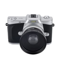 Appareil Photo Numérique Compact 68MP Zoom 20x Autofocus Fonction pause et vidéo HD 4K 180° Objectif Grand Angle pour débutants