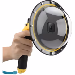 CAISSON ETANCHE APPAREIL PHOTO IBROZ Dome Telesin pour GoPro Hero 8