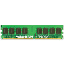 Kingston Technology ValueRAM 1GB 800MHz DDR2 Non-ECC CL6 DIMM module de mémoire 1 Go 1 x 1 Go