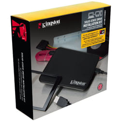 Kingston Technology SNA-B Boîtier de disques de stockage Boîtier HDD Noir 2.5"
