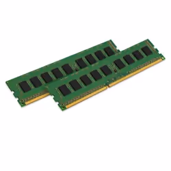 Kingston Technology System Specific Memory 8GB DDR3-1600, 8 Go, 2 x 4 Go, DDR3L, 1600 MHz, 240-pin DIMM, Noir, Vert