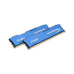 HyperX FURY Blue 8GB 1600MHz DDR3 module de mémoire 8 Go 2 x 4 Go