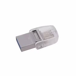 Kingston Technology DataTraveler microDuo 3C 64GB lecteur USB flash 64 Go USB Type-A / USB Type-C 3.2 Gen 1 (3.1 Gen 1) Noir