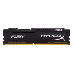 HyperX FURY Memory Black 4GB DDR4 2400MHz module de mémoire 4 Go 1 x 4 Go