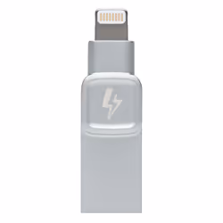Kingston Technology DataTraveler Bolt Duo, 128 Go, USB Type-A / Lightning, 3.2 Gen 1 (3.1 Gen 1), Sans capuchon, 7,2 g, Argen ...