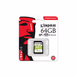 Kingston Technology Canvas Select 64 Go SDXC UHS-I Classe 10