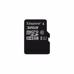Kingston Technology Canvas Select, 32 Go, MicroSDHC, Classe 10, UHS-I, 80 Mo/s, 10 Mo/s