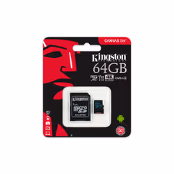 Kingston Technology Canvas Go! 64 Go MicroSDXC UHS-I Classe 10