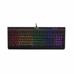 HyperX Alloy Core RGB, Taille réelle (100 %), USB, Clavier à membrane, QWERTY, LED RGB, Noir