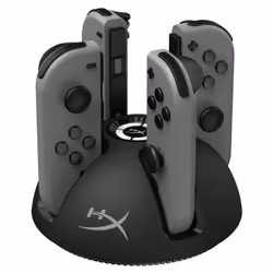 HyperX ChargePlay Quad, Nintendo Switch, Socle de chargement, Noir, 2 m, Nintendo, Chine