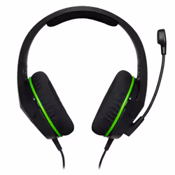 HyperX CloudX Stinger Core, Avec fil, Jouer, 20 - 20000 Hz, 215 g, Casque, Noir, Vert