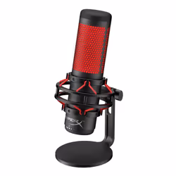 HyperX QuadCast, Microphone de table, -36 dB, 20 - 20000 Hz, 16 bit, 48 kHz, Avec fil