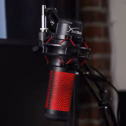 HyperX QuadCast Noir, Rouge Microphone de table - Vue supplémentaire 7